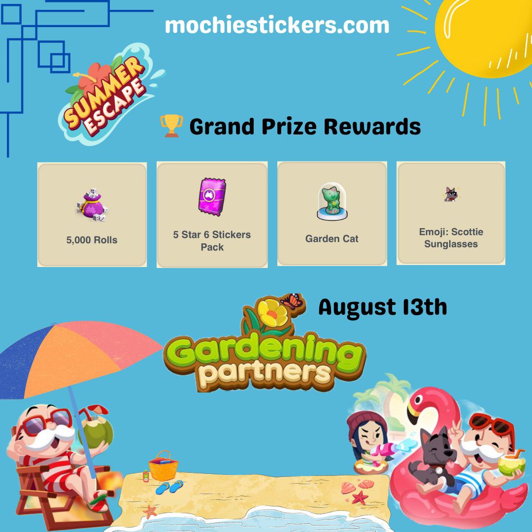 Gardening Partners ( August 13th )