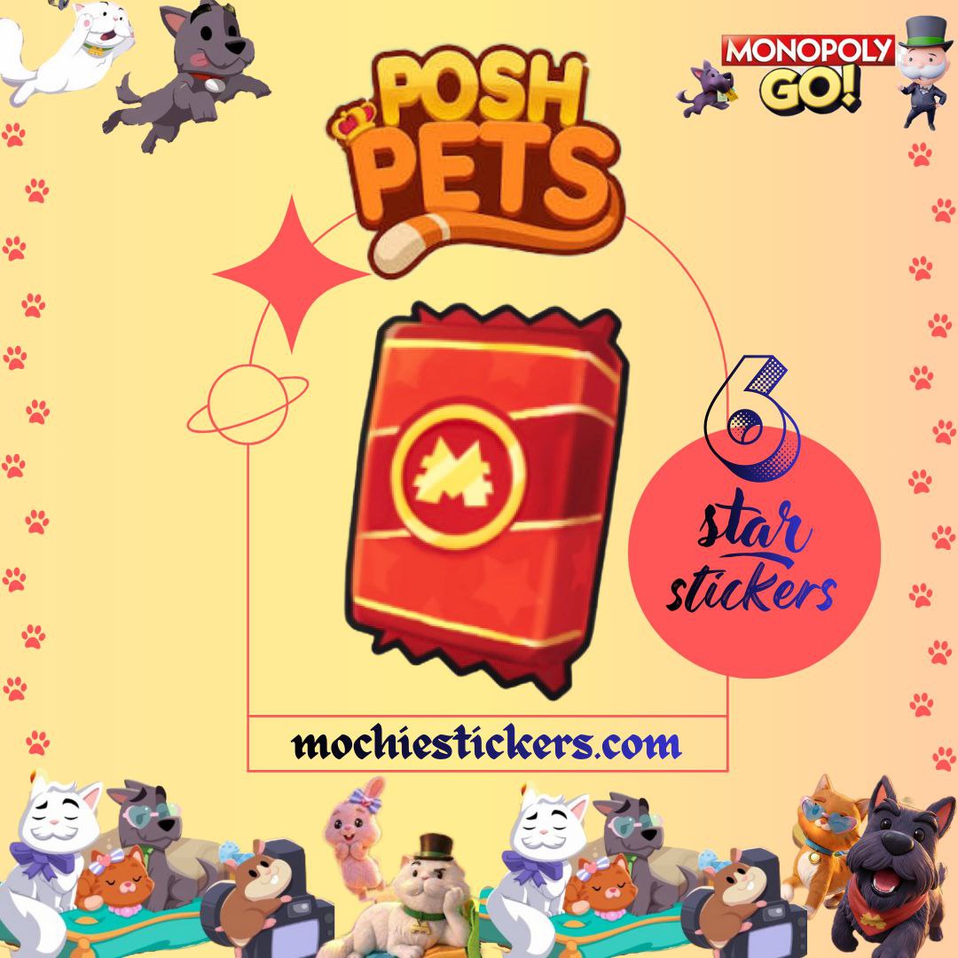 6 🌟 ( POSH PETS )