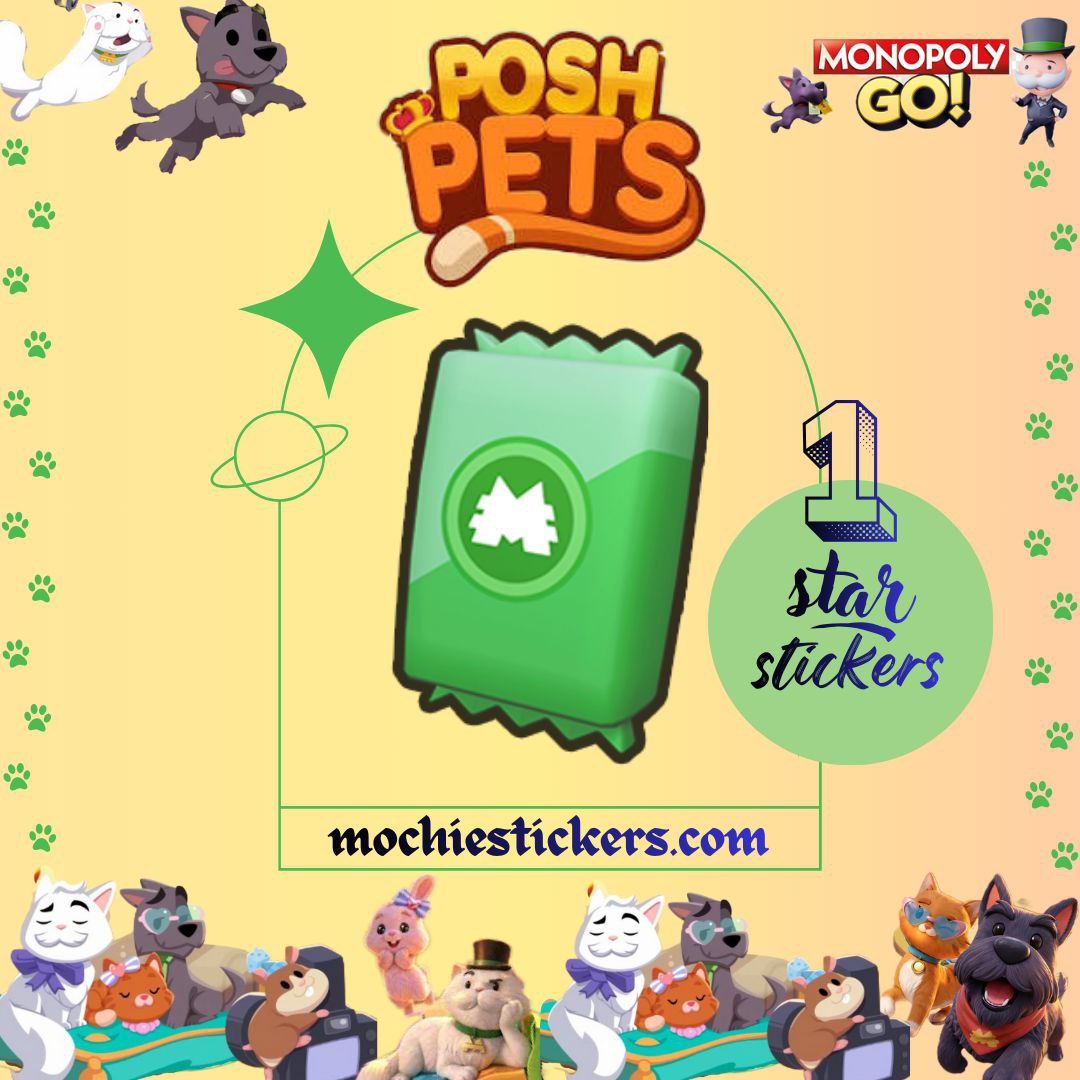 1 🌟 ( POSH PETS )
