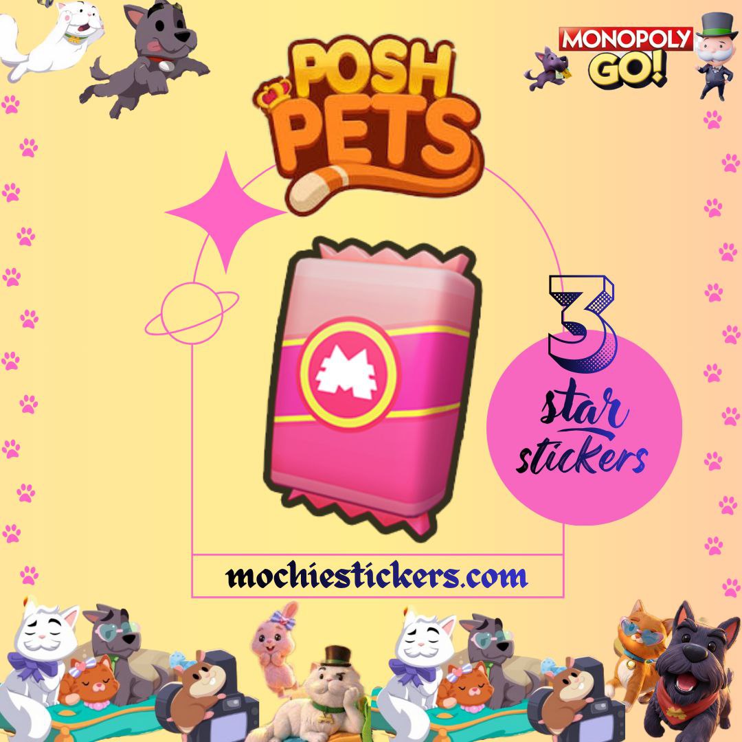3 🌟 ( POSH PETS )